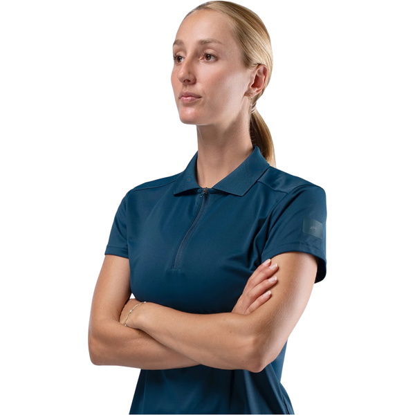 2026 Zhik Womens UVactive Short Sleeve Polo ATP-0086-W - Deep Teal